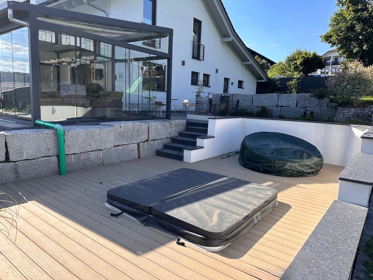 Terrasse Whirlpool